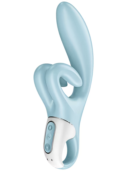 Satisfyer Touch Me Blue luxury adult vibrator for targeted clitoral stimulation