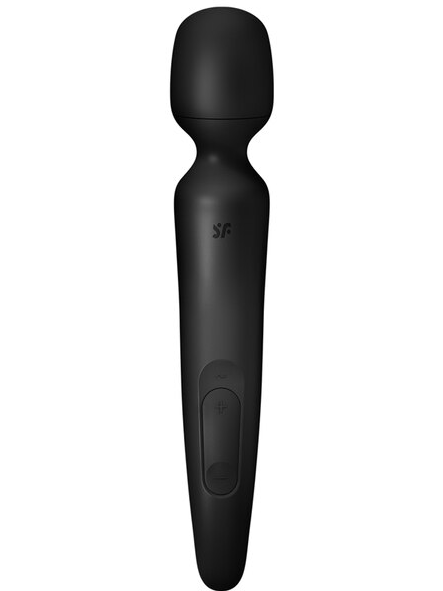 Ergonomic Satisfyer Wand-erland Wand Vibrator Black designed for versatile stimulation