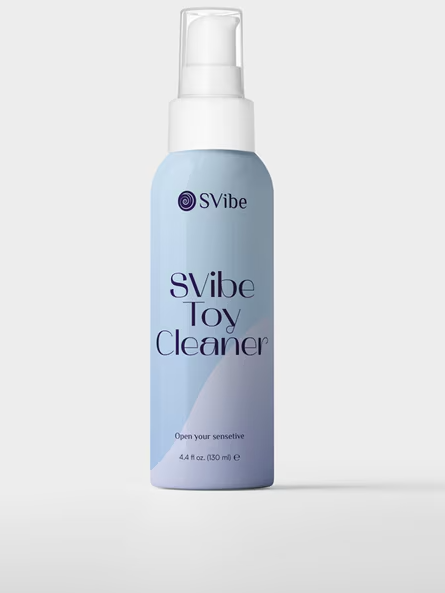 SVibe Toy Cleaner 130 ml for hygienic, safe, and easy cleaning of adult toys