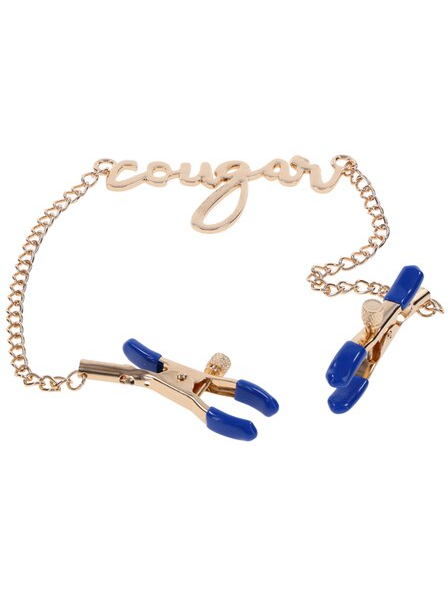 Sex and Mischief Cougar Nipple Clamps – Discreet BDSM accessory for both beginners and experienced users, offering safe, customisable nipple stimulation.