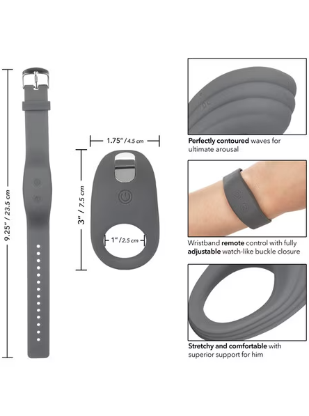 Silicone Remote Adventure Set with easy-to-use wireless remote for fun