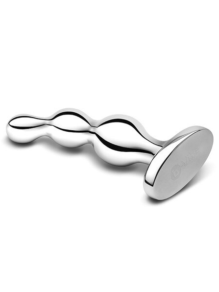 Ergonomic Stainless Steel Anal Beads for gradual and pleasurable insertion