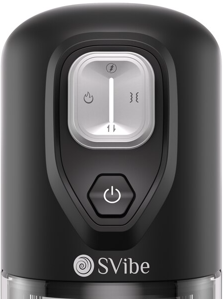 Svibe Ikon Volt Transparent Black male pleasure device for ultimate satisfaction