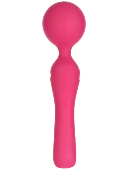 Swan Sceptre elegant adult vibrator with smooth white and gold finish for intimate use