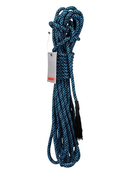 Tantus 30-foot rope in azure – soft, durable rope for bondage, shibari, and sensual restraint play