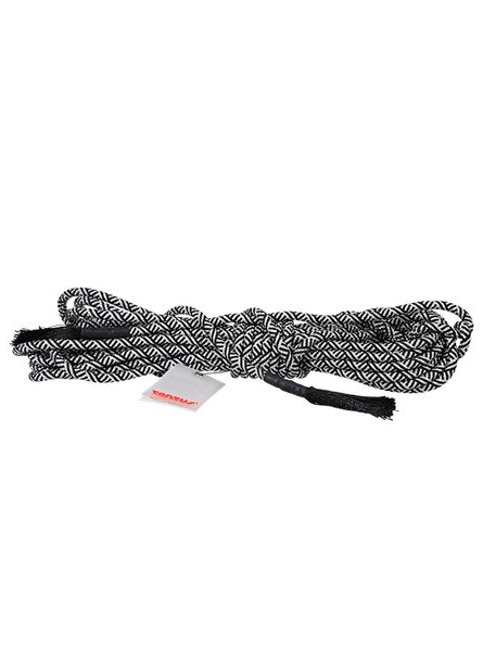 Silver Tantus 30ft rope for BDSM, couples’ play, and erotic rope restraint activities