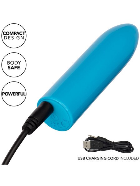 Turbo Buzz Classic Bullet Blue luxury personal vibrator for enhanced intimate pleasure