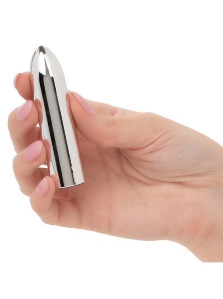 High-quality Turbo Buzz Classic Bullet Silver adult toy for precise stimulation