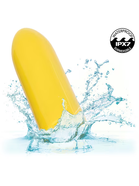 Turbo Buzz Classic Bullet Yellow sleek and compact vibrator for versatile sensual experiences