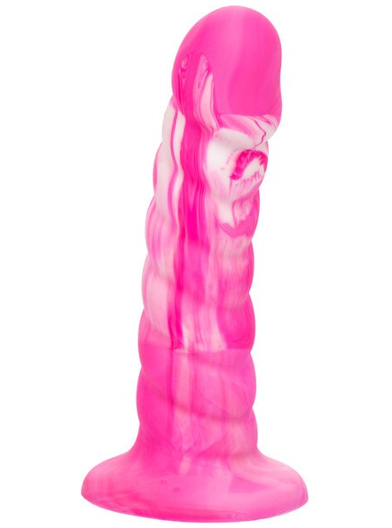 Pink Twisted Love Twisted Ribbed Probe – premium adult probe with ribbed design for erotic play