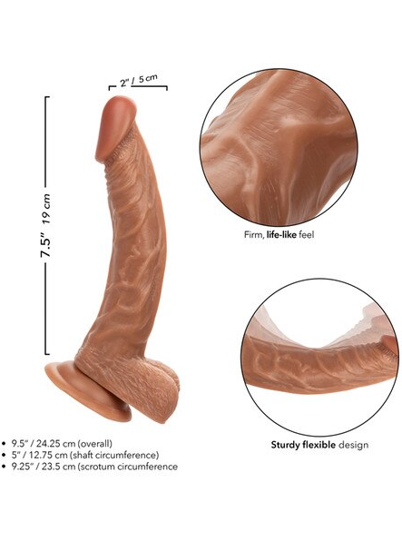 Working Stiff – durable silicone dildo with suction base for realistic and versatile pleasure