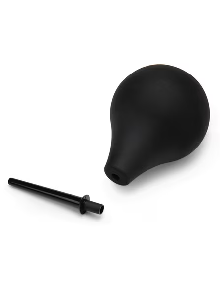 Ergonomic b-Vibe Classic Enema adult tool for safe anal hygiene