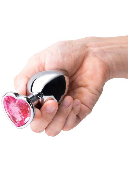 Jewel Metal Training Set by b-Vibe – Ergonomic, polished stainless steel anal plugs designed for safe, precise, and pleasurable training experiences.