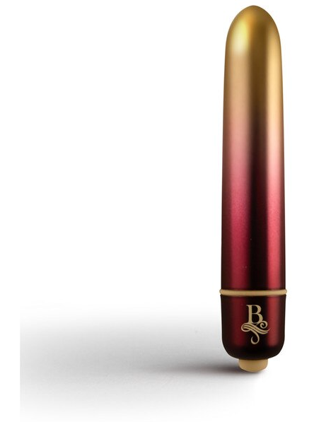 Boudoir Bullet RO90 Parlour Prince – compact gold mini vibrator for precise clitoral stimulation and sensual pleasure, shown on white background