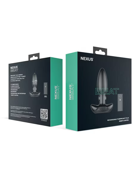 BEAT Plug Edition silicone intimate toy designed for comfortable anal stimulation