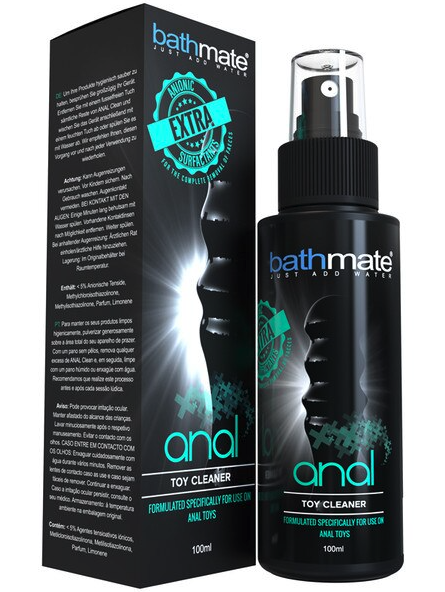 Bathmate Anal Toy Cleaner – premium hygiene spray for cleaning and sanitising anal and adult toys safely