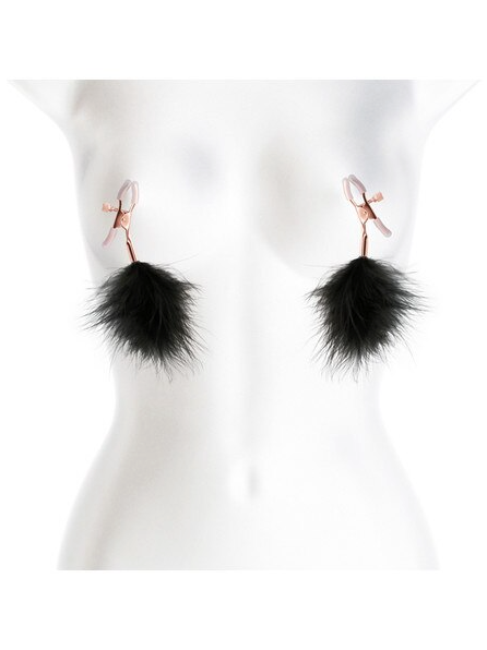 Bound Nipple Clamps F1 in black – body-safe clamps designed for enhanced intimate and sensory play