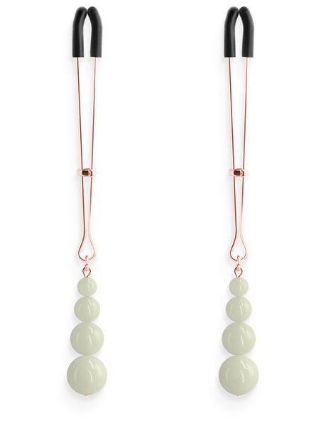 Rose gold Bound G2 nipple clamps – premium accessory for erotic and intimate nipple play