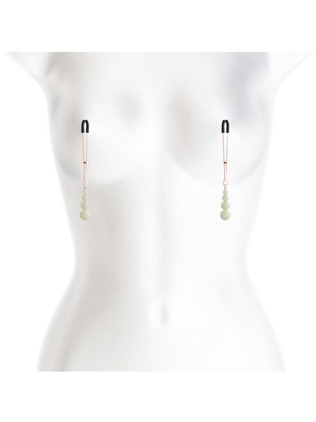 Adjustable Bound Nipple Clamps G2 in rose gold – ideal for couples’ play and erotic adventures