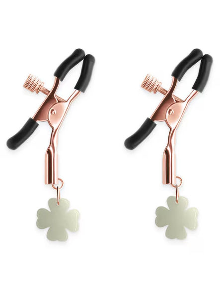 Rose gold Bound G4 nipple clamps – premium accessory for erotic and sensual nipple play