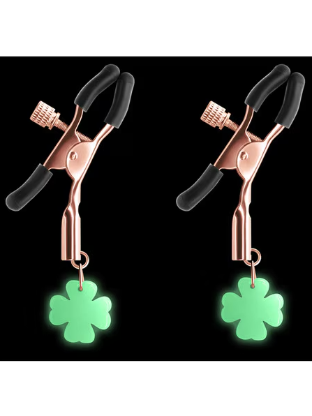 G4 Bound rose gold nipple clamps – soft, secure clamps for enhanced pleasure and bondage activities