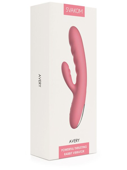 Avery Strawberry Pink – Compact, body-safe vibrator designed for precise clitoral and internal stimulation.