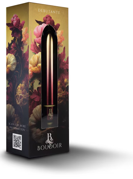 Boudoir Bullet RO90 Parlour Prince Gold luxury adult vibrator for targeted stimulation
