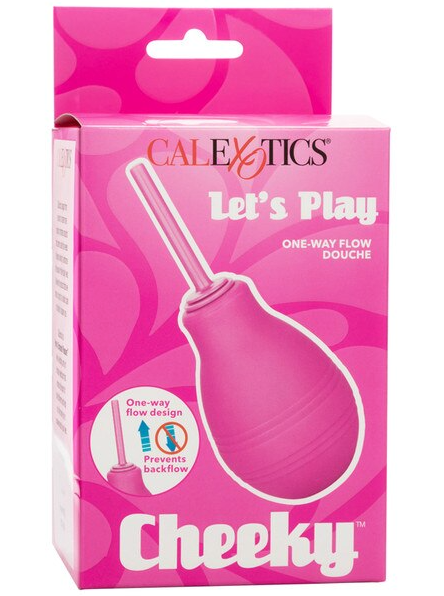 Cheeky One-Way Flow Douche Pink adult hygiene product for safe and gentle use