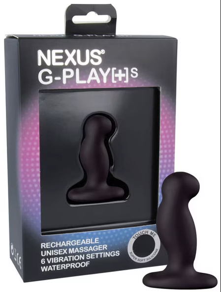 G-Play Plus Small Unisex Vibrator Black
