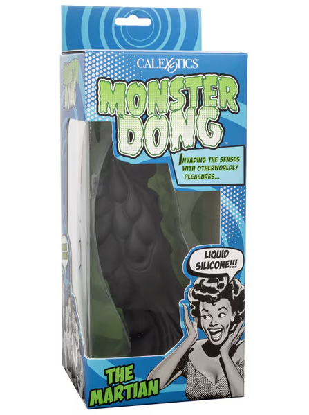 Monster Dong The Martian – Large, body-safe silicone dildo with unique textured design for intense solo or partnered penetration play.