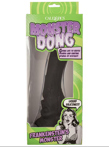 Monster Dong Frankenstein’s Monster – oversized, realistic silicone dildo with textured shaft for intense solo or couples’ pleasure