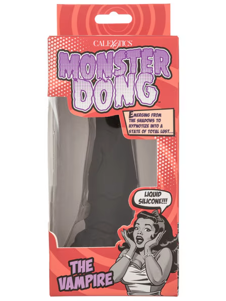 Monster Dong The Vampire – Large, realistic adult dildo with textured design, perfect for solo or partnered penetration play.