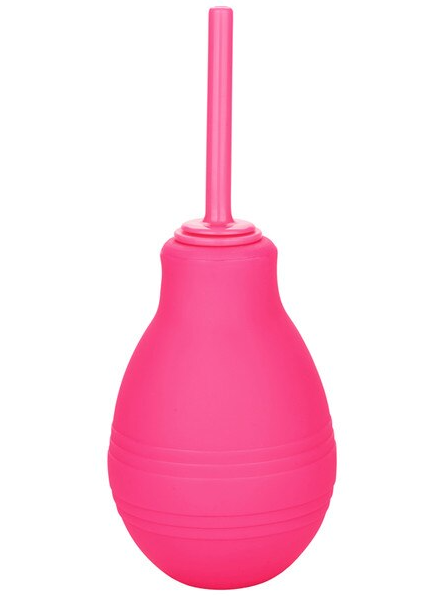 Pink Cheeky One-Way Flow Douche for easy and effective intimate cleansing