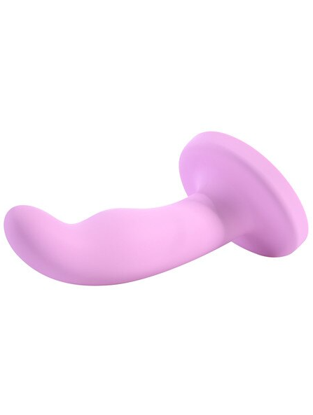 Lazre 6-inch suction cup dildo – soft, flexible adult toy for versatile hands-free use