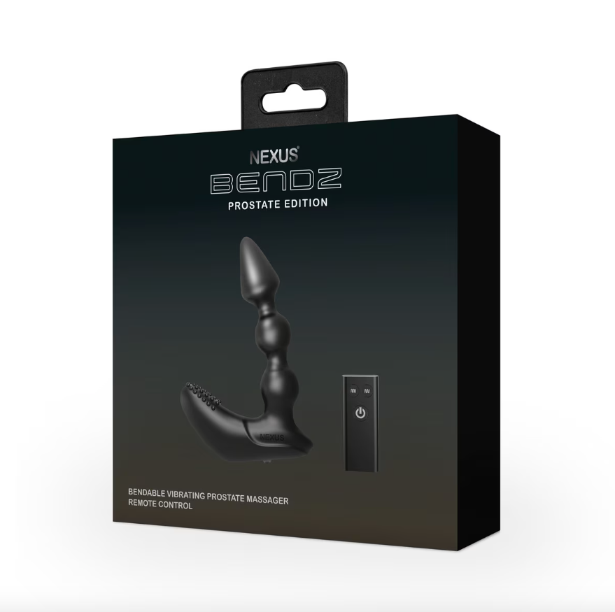 Luxury NEXUS Bendz Prostate Edition massager with curved design for intimate pleasure