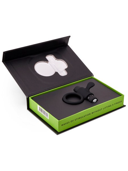 Rev Ring by Nu Sensuelle – ergonomic black silicone pleasure ring designed to intensify sensations and improve sexual performance