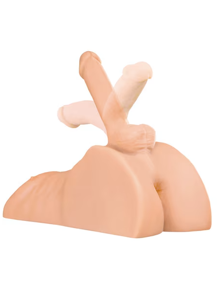 Realistic PDX Plus Perfect Ride in light – durable male masturbator for intense pleasure
