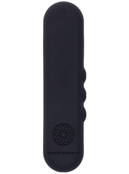 Black Pivot Flat Bullet personal massager designed for discreet and pleasurable use