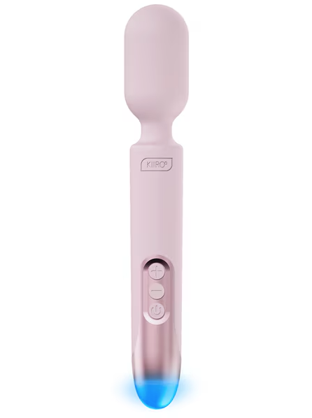 KIIROO ProWand – Premium silicone wand massager with strong motors and adjustable speeds for immersive, hands-free pleasure.
