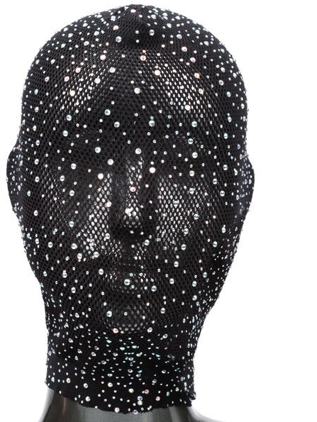 Full Hood Radiance Cover – premium stretch hood designed for sensual anonymity and intimate costume play