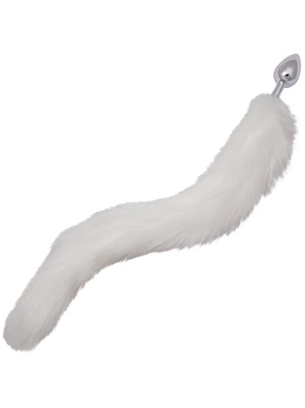 Running Wild White Tail Plug – Compact, body-safe anal toy perfect for solo or partnered roleplay and adventurous intimate exploration.