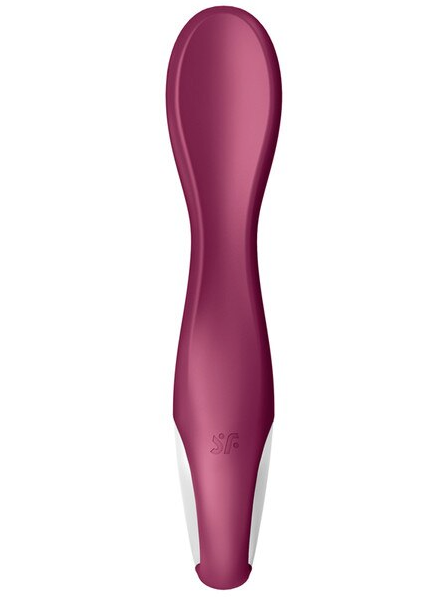 Hot Spot vibrator by Satisfyer – curved silicone G-spot massager with Bluetooth app connectivity and adjustable vibration intensity