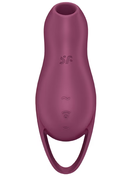 Satisfyer Pocket Pro 1 purple – small air-pulse vibrator for targeted clitoral stimulation and sensual play