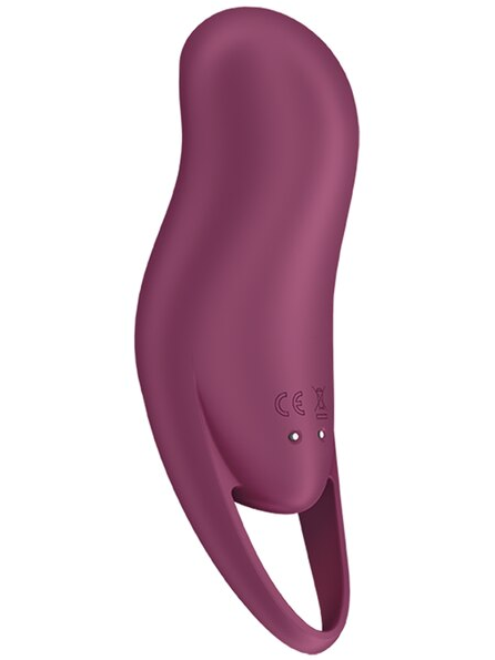 Satisfyer Pocket Pro 1 in purple – soft-touch, waterproof clitoral stimulator with multiple intensity levels