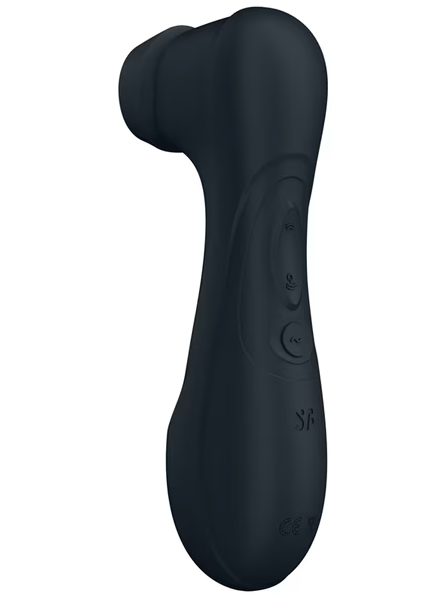 Dark grey Satisfyer Pro 2 G3 Liquid Vibration Connect App – rechargeable, waterproof clitoral stimulator with app connectivity for personalised pleasure