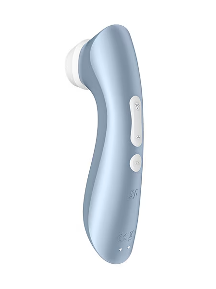 Satisfyer Pro 2 Plus in blue – waterproof clitoral stimulator with multiple intensity settings