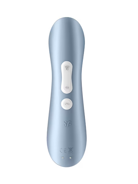 Rechargeable Satisfyer Pro 2 Plus blue – air-pulse clitoral stimulator for enhanced sexual pleasure