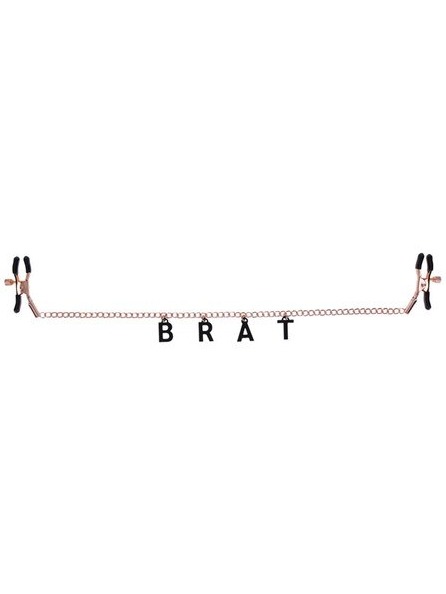 Sex and Mischief Brat Charmed Nipple Clamps – Comfortable, secure, and versatile clamps for couples exploring sensory and bondage play.