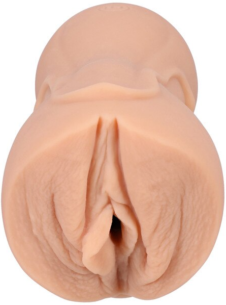 Sybil Signature Strokers ULTRASKYN pocket pussy in vanilla – premium male stroker for realistic sensual experiences