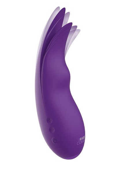The Power Rabbit Purple – ergonomic rabbit-style vibrator with rhythmic fluttering tips, 5 shaft speeds, and 6 clitoral patterns for intense pleasure